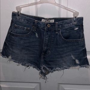 Hollister jean shorts